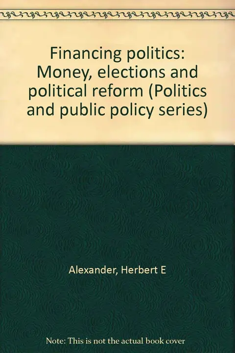 Cover of Financing politics