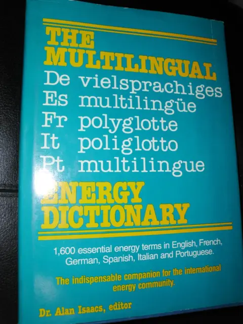 Cover of The Multilingual Energy Dictionary