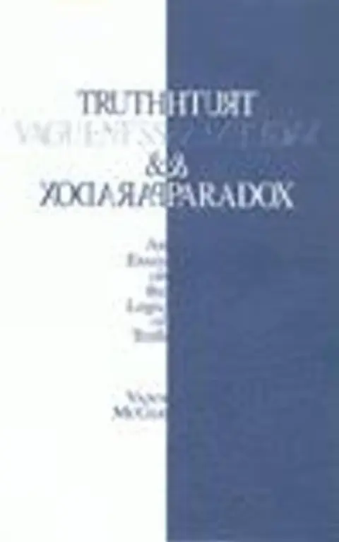 Cover of Truth, Vagueness, and Paradox