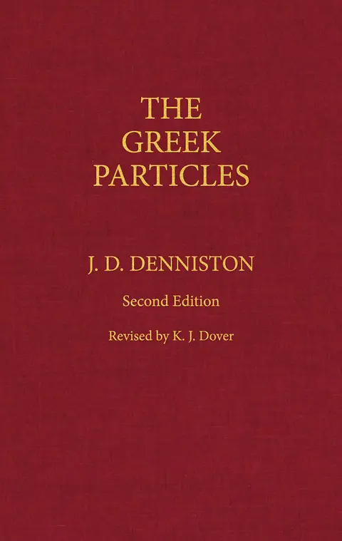 Cover of Greek Particles