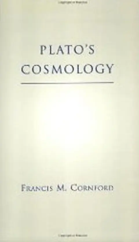 Cover of Plato's Cosmology