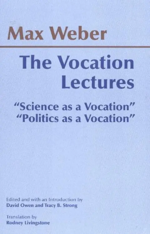 Cover of The Vocation Lectures