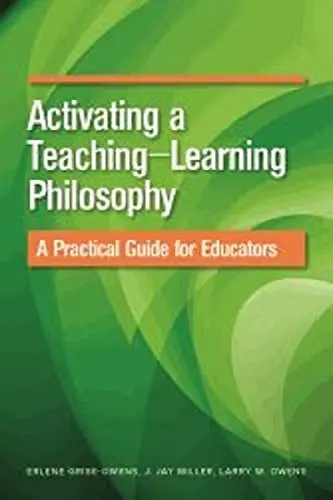 Cover of Activating a Teaching-Learning Philosophy