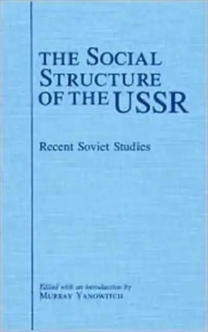 Cover of The Social Structure of the USSR