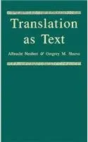 Cover of Translation as Text