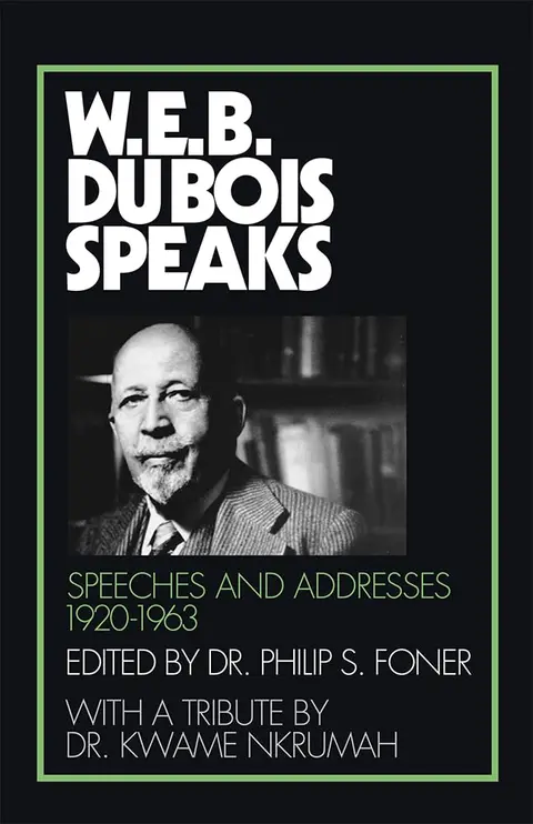 Cover of W.E.B. Du Bois Speaks