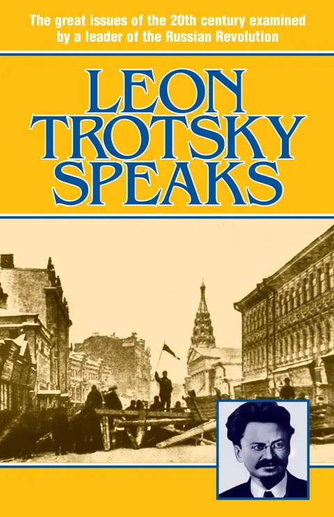 Cover of Leon Trotsky Speaks