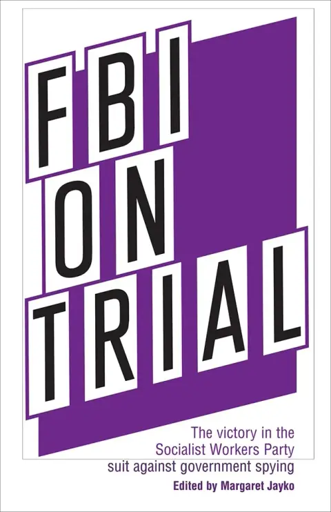 Cover of FBI on Trial