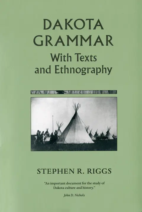 Cover of Dakota Grammar