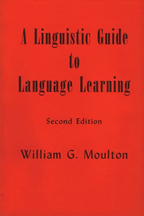 Cover of A Linguistic Guide to Language Learning