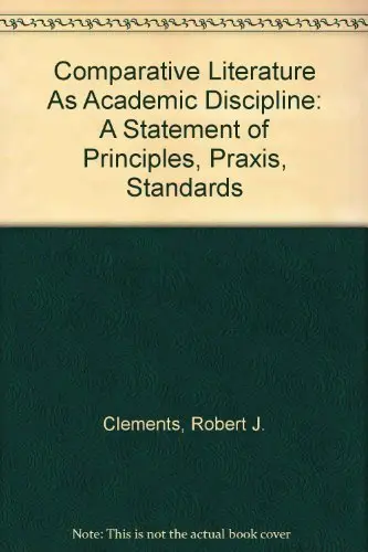 Cover of Comparative Literature as Academic Discipline