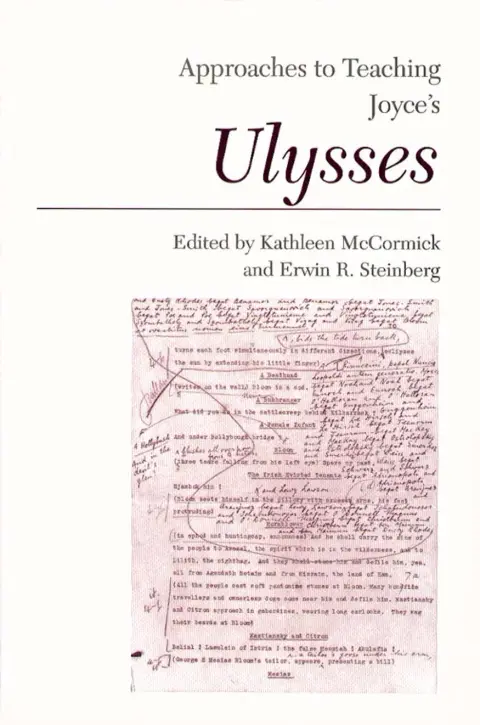 Cover of Approaches to Teaching Joyce's Ulysses