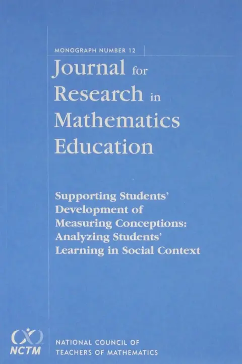 Cover of Supporting Students' Development of Measuring Conceptions
