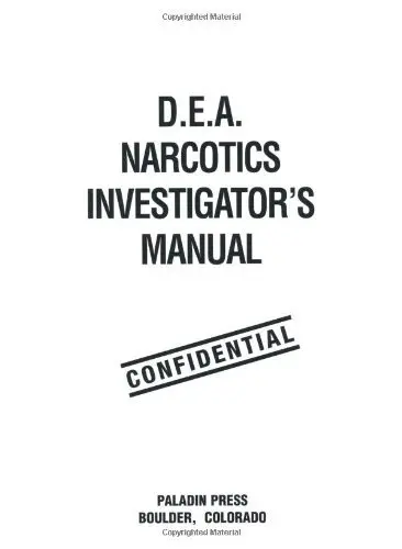 Cover of DEA Narcotics Investigator's Manual