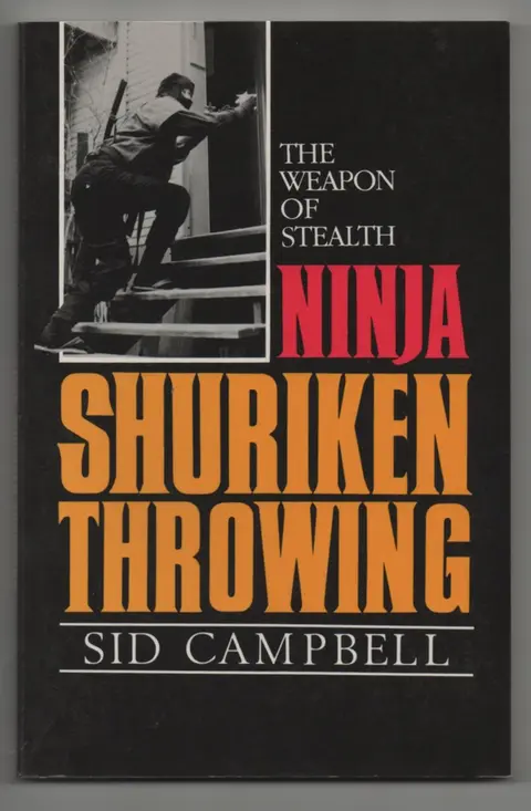 Cover of Ninja shuriken throwing