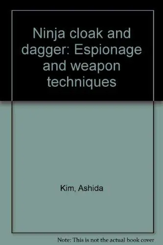 Cover of Ninja cloak and dagger