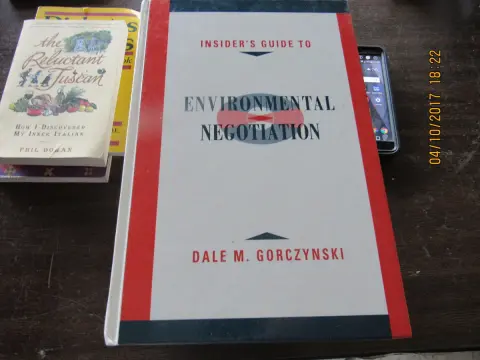 Cover of Insider's Guide to Environmental Negotiation