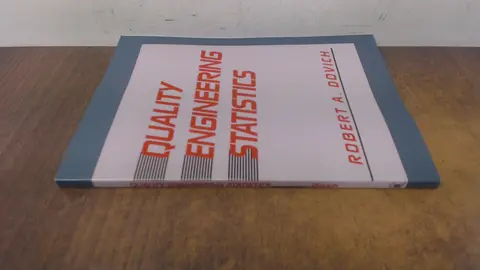 Cover of Quality Engineering Statistics