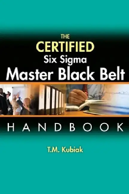 Cover of The Certified Six Sigma Master Black Belt Handbook