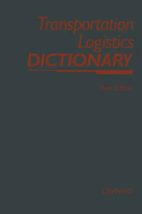 Cover of Transportation-Logistics Dictionary