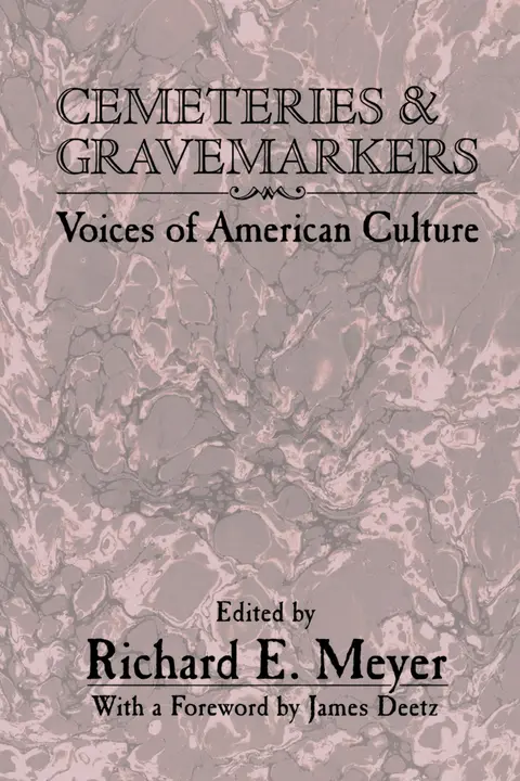 Cover of Cemeteries and Gravemarkers