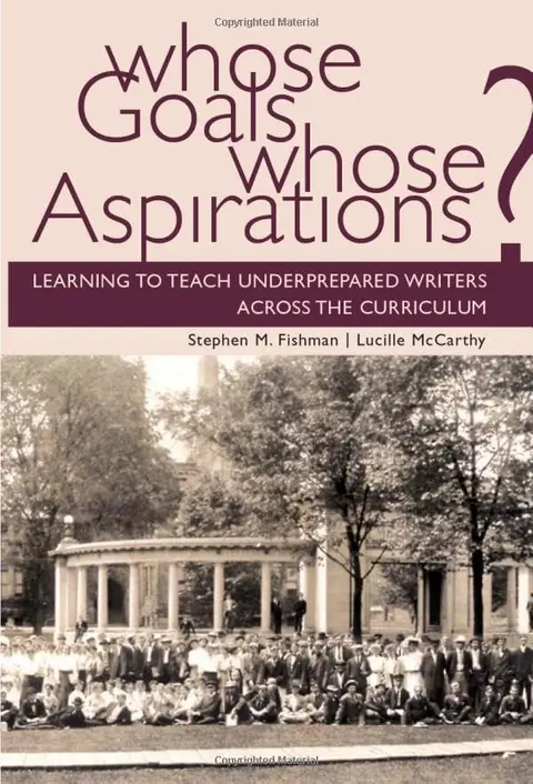 Cover of Whose Goals? Whose Aspirations?