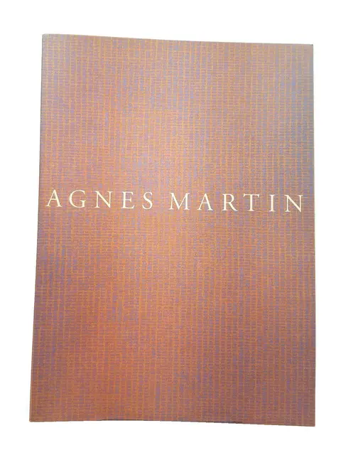 Cover of Agnes Martin