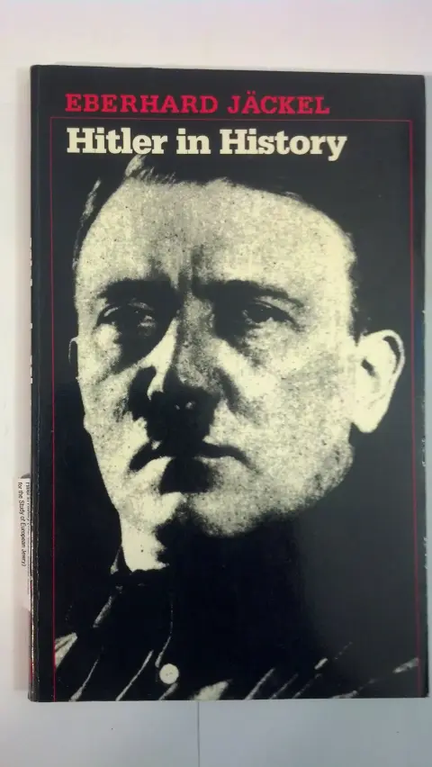 Cover of Hitler in History