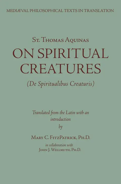 Cover of On Spiritual Creatures