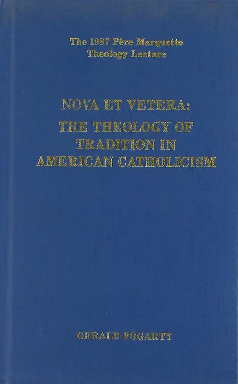 Cover of Nova Et Vetera