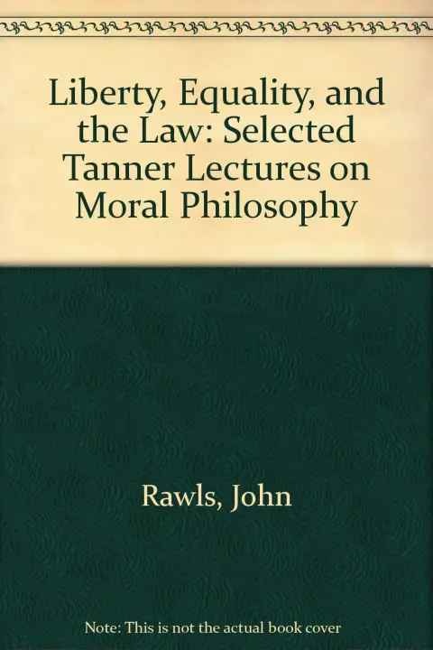 Cover of Liberty, Equality, and the Law