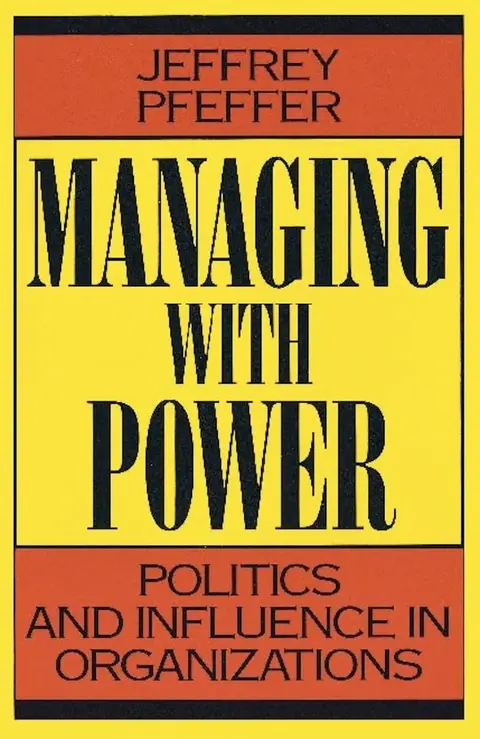 Cover of Managing with Power