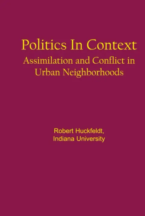 Cover of Politics in Context