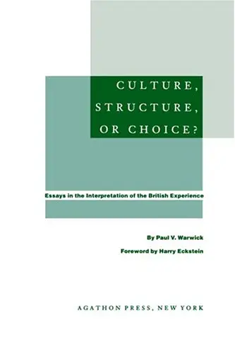 Cover of Culture, Structure, or Choice?