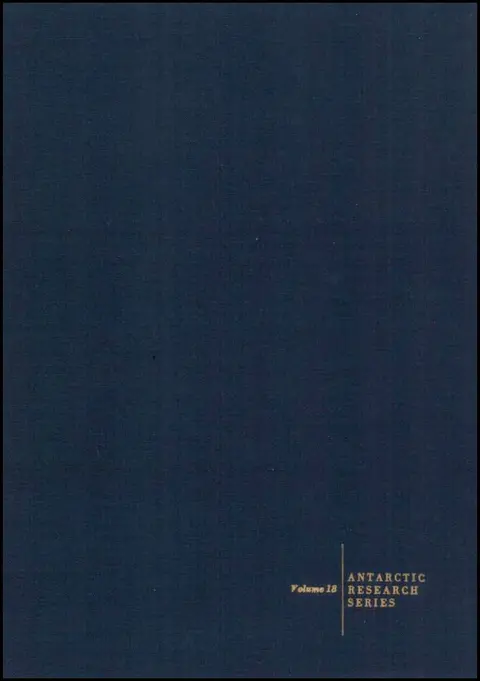 Cover of Antarctic Pinnipedia