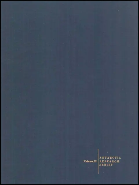 Cover of Antarctic Oceanology II