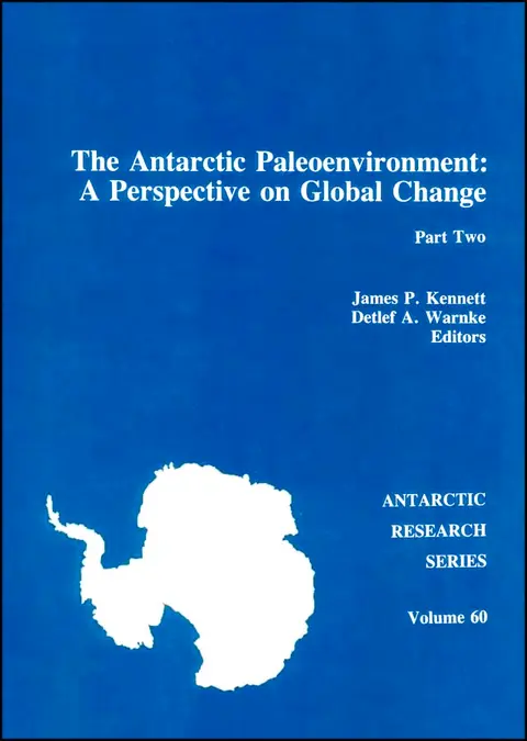 Cover of The Antarctic Paleoenvironment