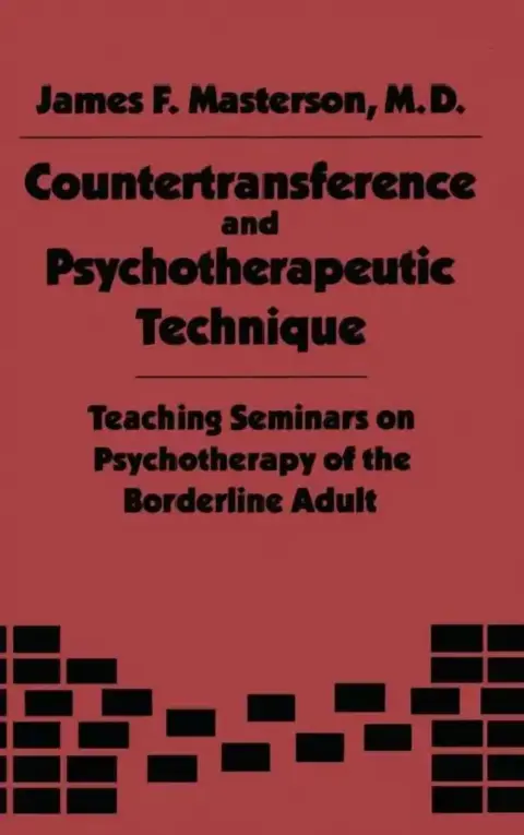 Cover of Countertransference and Psychotherapeutic Technique