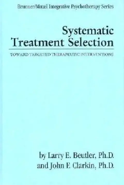 Cover of Systematic Treatment Selection