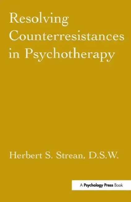 Cover of Resolving Counterresistances in Psychotherapy