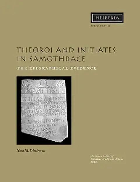 Cover of Theoroi and Initiates in Samothrace