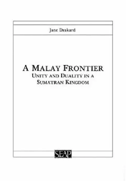 Cover of A Malay Frontier