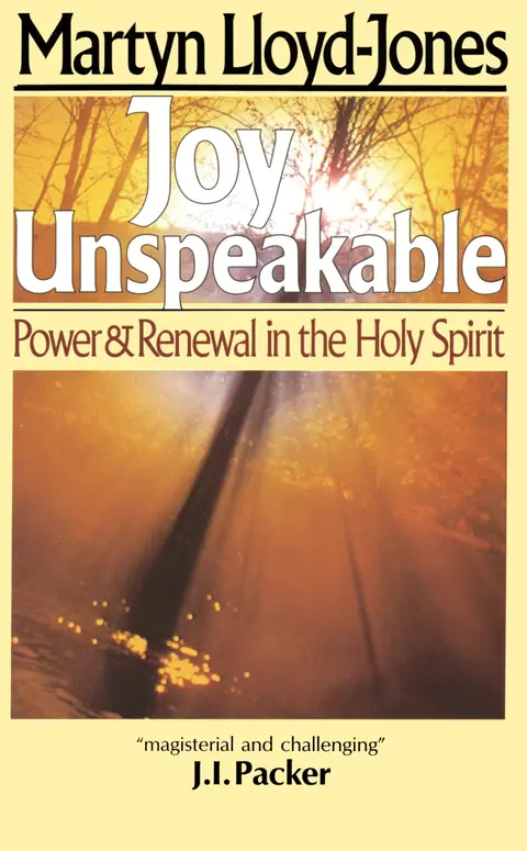 Cover of Joy Unspeakable