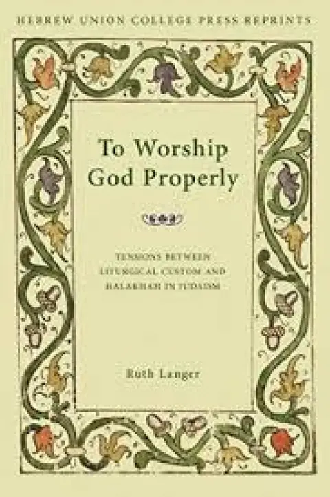 Cover of To Worship God Properly