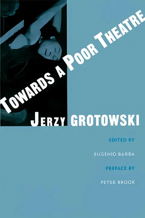 Cover of Towards a Poor Theatre 1
