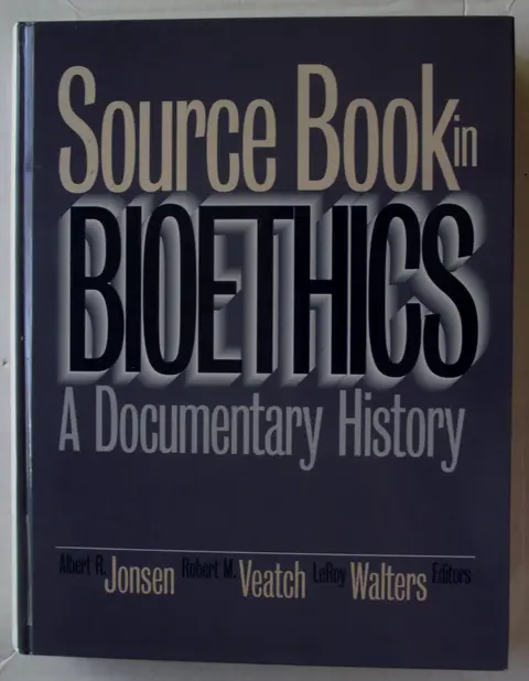 Cover of Source Book in Bioethics