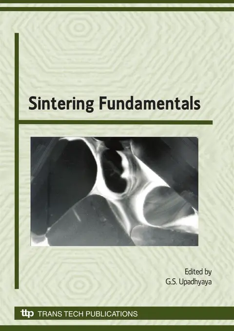 Cover of Sintering Fundamentals