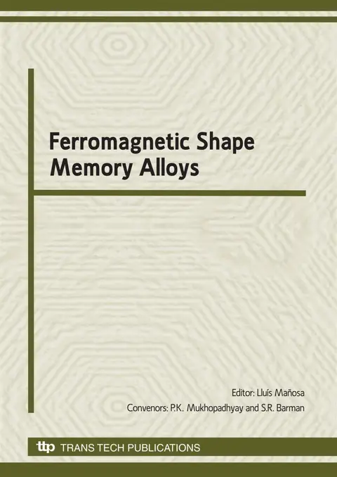 Cover of Ferromagnetic Shape Memory Alloys