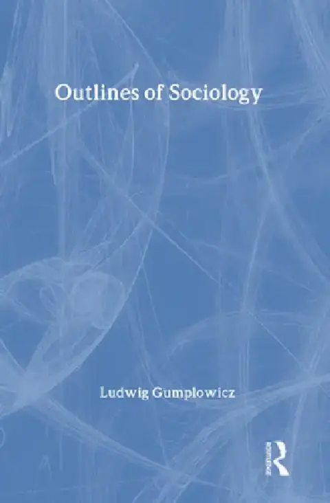Cover of Outlines of Sociology