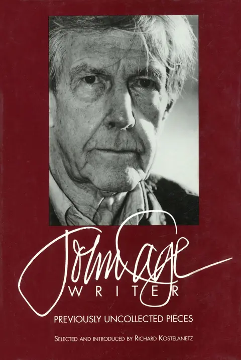 Cover of John Cage Writer